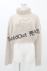 Melt the lady / コルセットニット Free キャメル H-25-11-27-052-PU-TO-NS-ZH