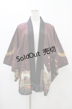 画像1: 少女妄想症（海外ロリータブランド） / 羽織 Free ボルドー H-25-11-27-054-0-TO-NS-ZH