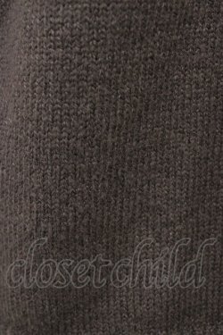 画像3: m petit by misako / AM*リボンニットボレロ LL ブラウン H-25-11-27-055-LO-TO-NS-ZH