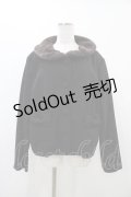 m petit by misako / ファーエリショートジャケット LL ブラック H-25-11-27-059-LO-JA-NS-ZH