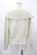 画像2: Fi.n.t / クロシェ編みケープニットプルオーバー Free IVORY H-25-11-27-062-CA-TO-NS-ZH (2)