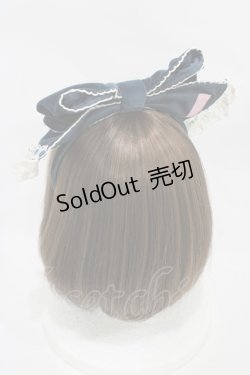 画像2: Angelic Pretty / エレガント別珍鳥籠カチューシャ  ブルー H-25-11-27-007-AP-AC-NS-ZH