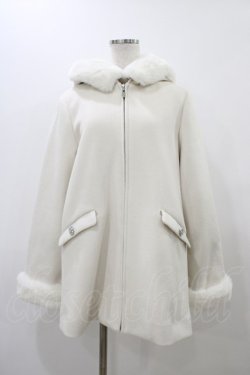 画像1: michellMacaron / ビジューボタンコート XS オフ H-25-11-27-065-0-CO-NS-ZH