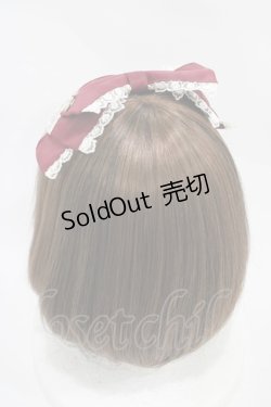 画像2: Amavel / ClassiqueDollyRibbonスリーピン  ボルドー H-25-11-27-008-CA-AC-NS-ZH