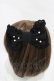 画像2: Angelic Pretty / ホイップレースバレッタ  ブラック H-25-11-27-009-AP-AC-NS-ZH (2)