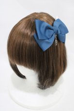 画像1: axes femme POETIQUE / カルテットリボンクリップ  ブルー H-25-11-27-011-AX-AC-NS-ZH (1)