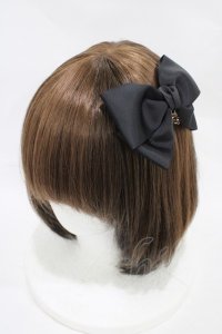 axes femme POETIQUE / カルテットリボンクリップ  ブラック H-25-11-27-012-AX-AC-NS-ZH