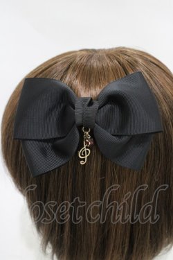 画像2: axes femme POETIQUE / カルテットリボンクリップ  ブラック H-25-11-27-012-AX-AC-NS-ZH