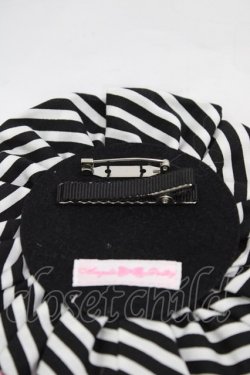 画像3: Angelic Pretty / POP Heartロリポップワッペンロゼッタブローチ  ブラック H-25-11-27-015-AP-ZA-NS-ZH