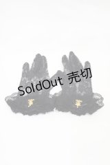 ALICE and the PIRATES / A/Pレースショートグローブ  ブラック H-25-11-27-019-PA-ZA-NS-ZH