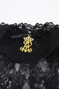 画像2: ALICE and the PIRATES / A/Pレースショートグローブ  ブラック H-25-11-27-019-PA-ZA-NS-ZH