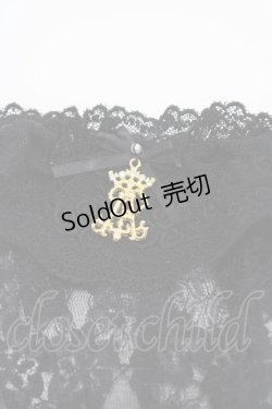 画像2: ALICE and the PIRATES / A/Pレースショートグローブ  ブラック H-25-11-27-019-PA-ZA-NS-ZH