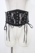 axes femme / レース使いコルセットベルト Free ブラック H-25-11-27-020-AX-ZA-NS-ZH