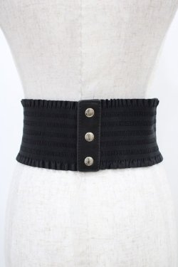 画像2: axes femme / レース使いコルセットベルト Free ブラック H-25-11-27-020-AX-ZA-NS-ZH