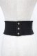 画像2: axes femme / レース使いコルセットベルト Free ブラック H-25-11-27-020-AX-ZA-NS-ZH (2)