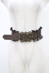 axes femme / クラシカルバックルベルト Free ブラウン H-25-11-27-021-AX-AC-NS-ZH