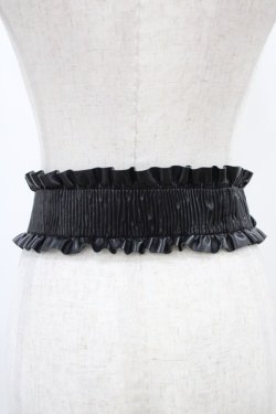 画像2: axes femme / クラシカルバックルベルト Free ブラック H-25-11-27-022-AX-AC-NS-ZH