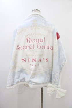 画像1: m petit by misako / NINA'S コラボ ブランケット  サックス H-25-11-27-023-LO-ZA-NS-ZH