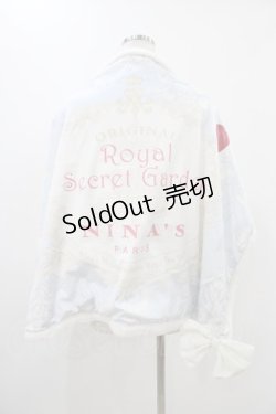 画像1: m petit by misako / NINA'S コラボ ブランケット  サックス H-25-11-27-023-LO-ZA-NS-ZH