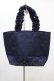画像2: Maison de FLEUR / Little Twin Stars フリルトートバッグ  ネイビー H-25-11-27-003-LO-BG-NS-ZH (2)