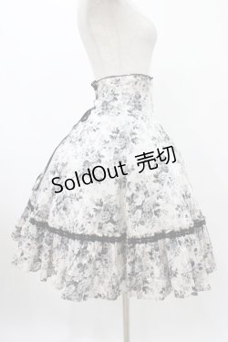 画像3: Victorian maiden / ロココブーケバッスルスカート Free ロココブラック / Rococo Black H-25-11-27-030-CL-SK-NS-ZH