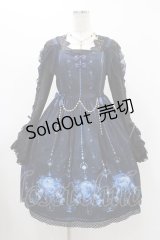 PINK UP（海外ロリータブランド） / ジャンパースカートセット 2 ネイビー H-25-11-27-031-LO-OP-NS-ZH