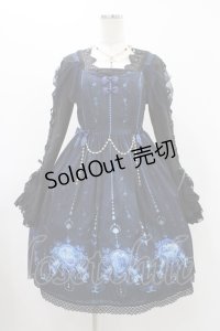 PINK UP（海外ロリータブランド） / ジャンパースカートセット 2 ネイビー H-25-11-27-031-LO-OP-NS-ZH