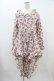 画像3: FLC / 星名桜子/2WAY花柄フリルワンピース L ピンク H-25-11-27-033-0-OP-NS-ZH (3)