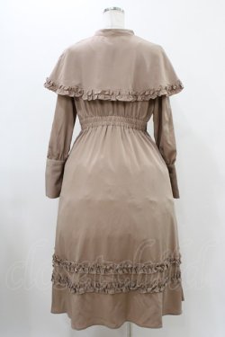 画像2: FLC / MINA*ケープワンピース L ベージュ H-25-11-27-034-0-OP-NS-ZH