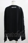 画像3: QOOZA / 東京喰種×QOOZA金木研 ダメージスウェット  ブラック H-25-11-28-027-PU-TO-KB-ZH (3)
