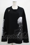 画像1: QOOZA / 東京喰種×QOOZA金木研 ダメージスウェット  ブラック H-25-11-28-029-PU-TO-KB-ZH (1)