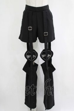 画像1: MORPH8NE / MAGOTパンツ S ブラック H-25-11-28-038-PU-PA-KB-ZH