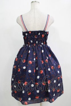 画像3: Emily Temple cute / メルティーチェリーウエストリボンワンピース  ネイビー H-25-11-28-004-ET-OP-KB-ZH