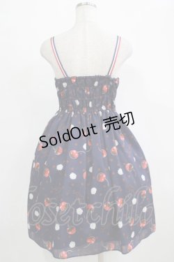 画像3: Emily Temple cute / メルティーチェリーウエストリボンワンピース  ネイビー H-25-11-28-004-ET-OP-KB-ZH