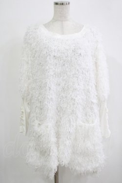 画像1: Qutie Frash / パフスリーブチュニック  白 H-25-11-28-048-QU-OP-KB-ZH