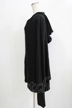 画像2: Deorart / フードカーディガン  ブラック H-25-11-28-053-PU-TO-KB-ZH