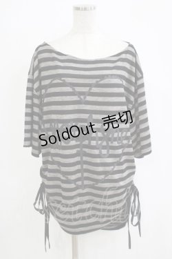 画像1: MORPH8NE / After Taste Tops  グレー H-25-11-28-054-PU-TO-KB-ZT060