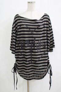 MORPH8NE / After Taste Tops  グレー H-25-11-28-055-PU-TO-KB-ZT056