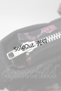 画像4: H jelly / チェックフリルトートBAG  ブラック×ピンク H-25-11-28-056-HN-BG-KB-ZH