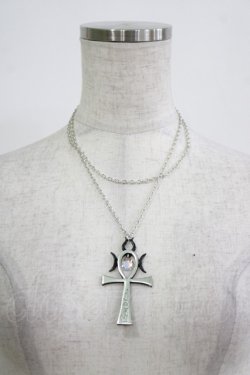 画像2: Alchemy / Witch Ankh (of Menouthis)ネックレス  シルバー H-25-11-28-060-PU-AC-KB-ZH