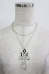 画像2: Alchemy / Witch Ankh (of Menouthis)ネックレス  シルバー H-25-11-28-061-PU-AC-KB-ZH (2)
