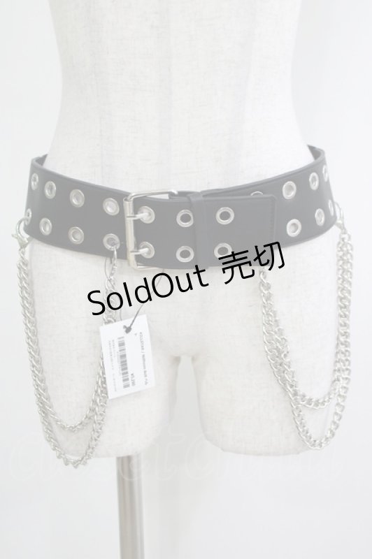 画像1: KILL STAR / Nilfheim Belt XL ブラック H-25-11-28-066-SL-ZA-KB-ZH (1)