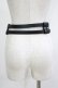 画像2: KILL STAR / Irene Belt XS-S ブラック H-25-11-28-070-SL-ZA-KB-ZH (2)
