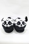 画像1: KILL STAR / Vampire Batbone Slippers SM ブラック×ホワイト H-25-11-28-071-SL-SH-KB-ZH (1)