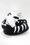 画像2: KILL STAR / Vampire Batbone Slippers SM ブラック×ホワイト H-25-11-28-071-SL-SH-KB-ZH (2)