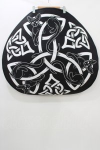KILL STAR / Sith Round Blanket  ブラック H-25-11-28-077-SL-ZA-KB-ZH