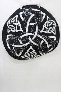 KILL STAR / Sith Round Blanket  ブラック H-25-11-28-078-SL-ZA-KB-ZH