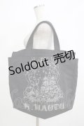 h.NAOTO / BIGトート  ブラック H-25-11-28-079-HN-BG-KB-ZH