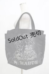 h.NAOTO / BIGトート  ブラック H-25-11-28-079-HN-BG-KB-ZH