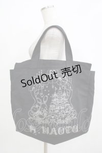 h.NAOTO / BIGトート  ブラック H-25-11-28-079-HN-BG-KB-ZH